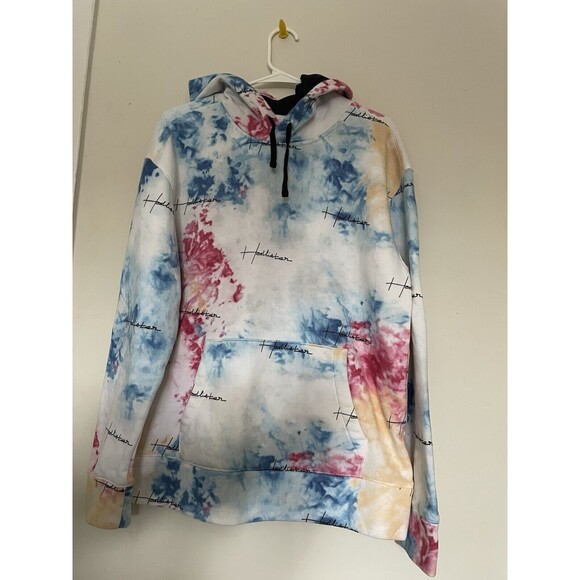Hollister Men’s Must Have Collection Tiedie Hoodie Sweatshirt M EUC - Picture 2 of 7